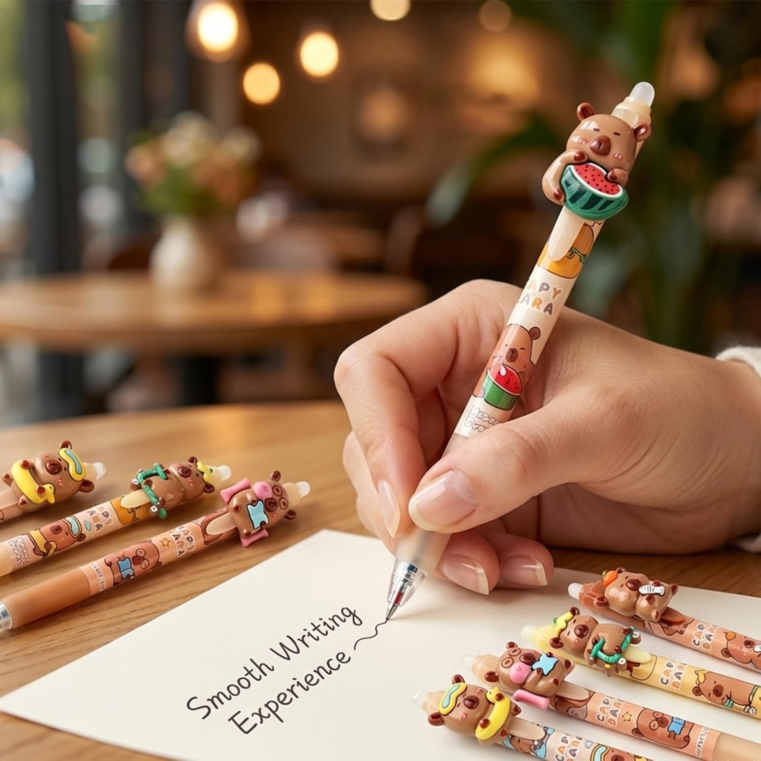 Cute Capybara Erasable Pens, 0 - Correction Pen Fine review and price