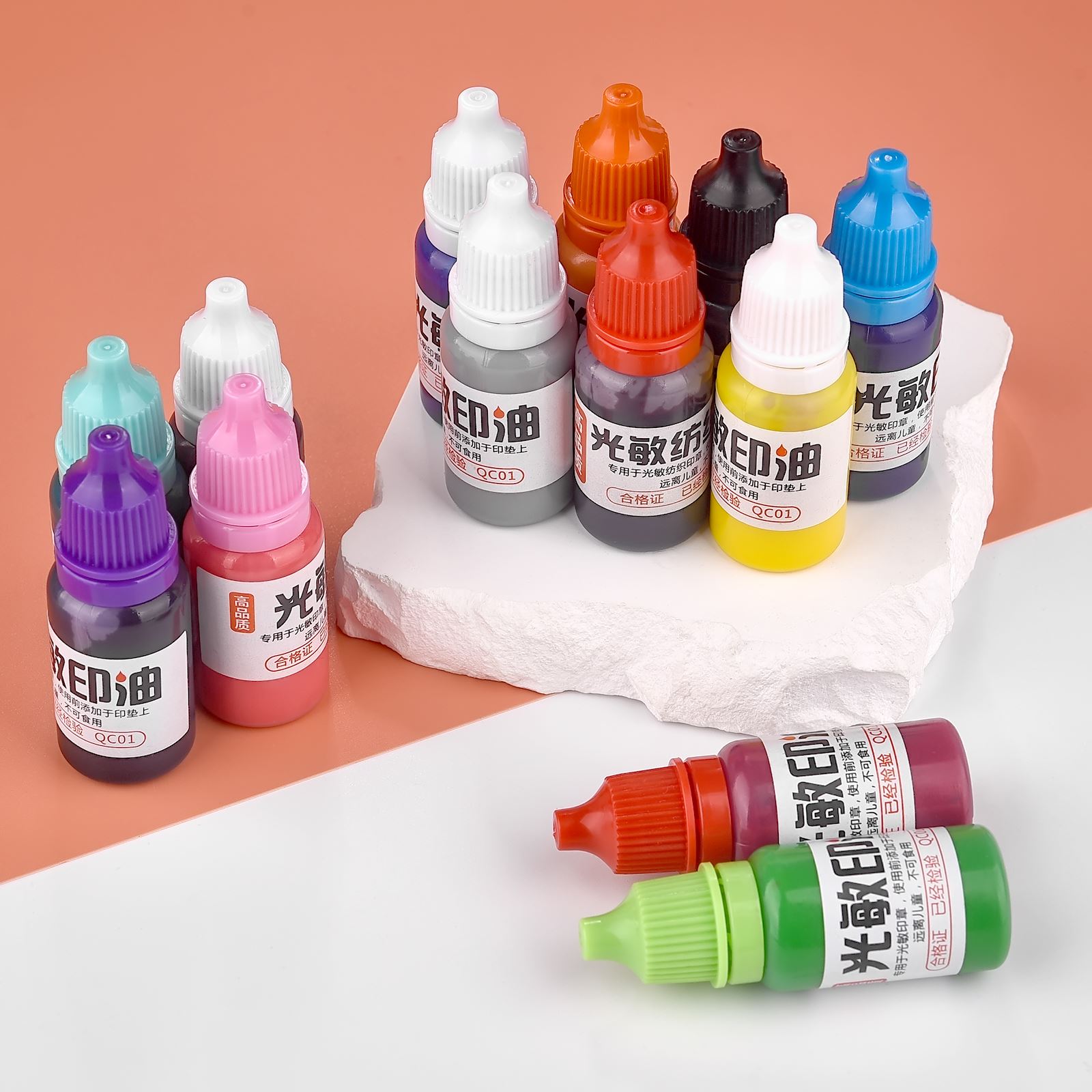 10ml Refill Ink 13 Color Rubbe - Rubber Date Stamp review and price