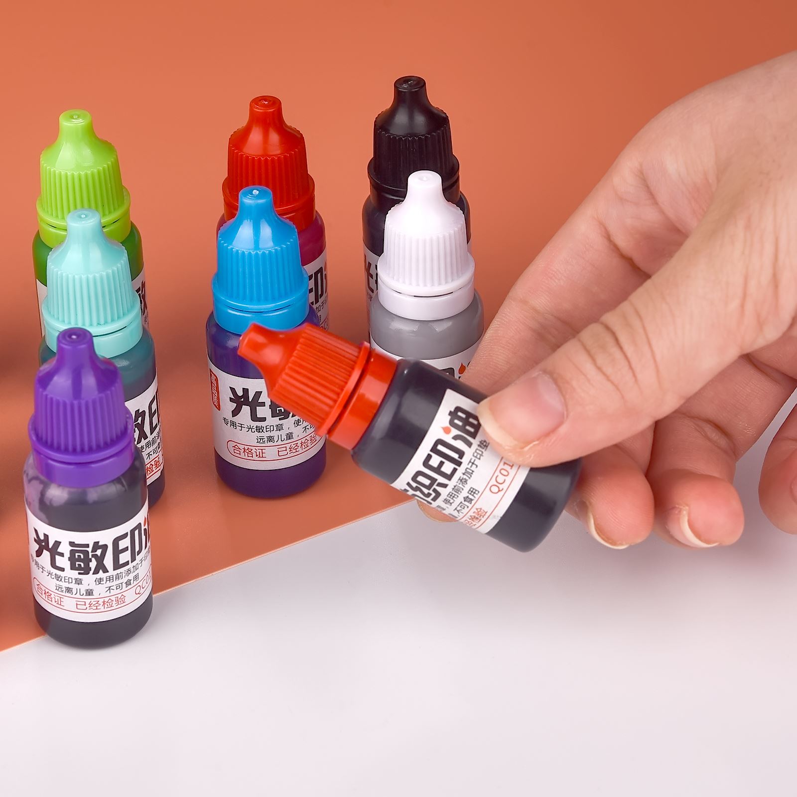 10ml Refill Ink 13 Color Rubbe - Rubber Date Stamp review and price