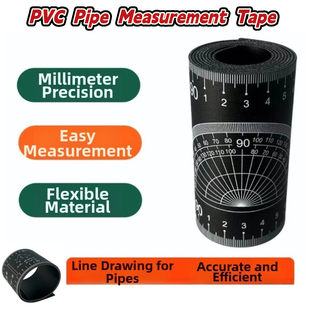 1PC PVC Pipe Diameter Measurin - Tape Dispenser Weighted review and price