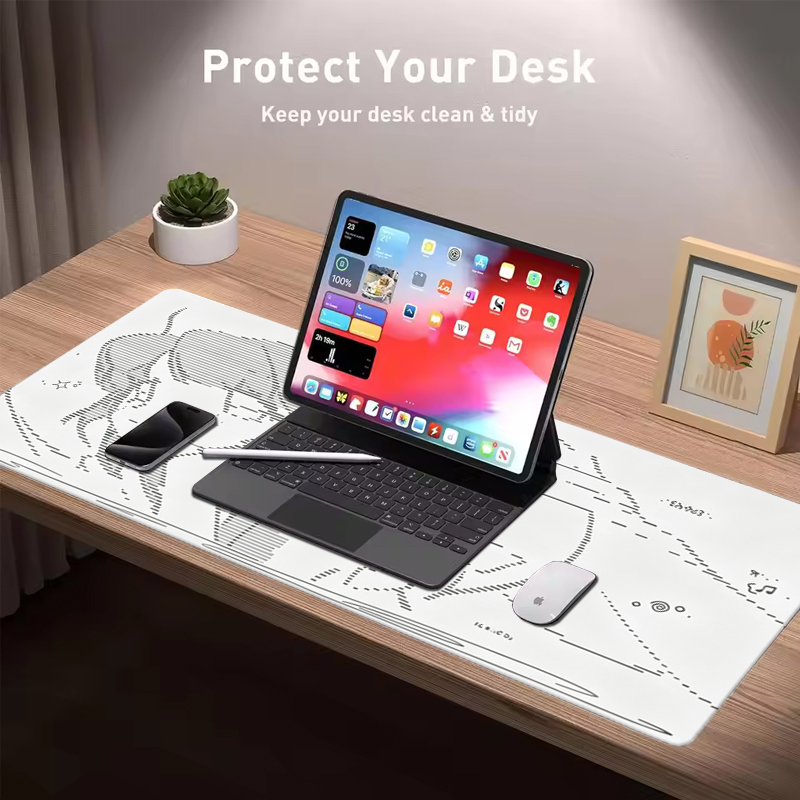 1Pcs Leather Mouse Pad Anime A - Leather Desk Pad review and price