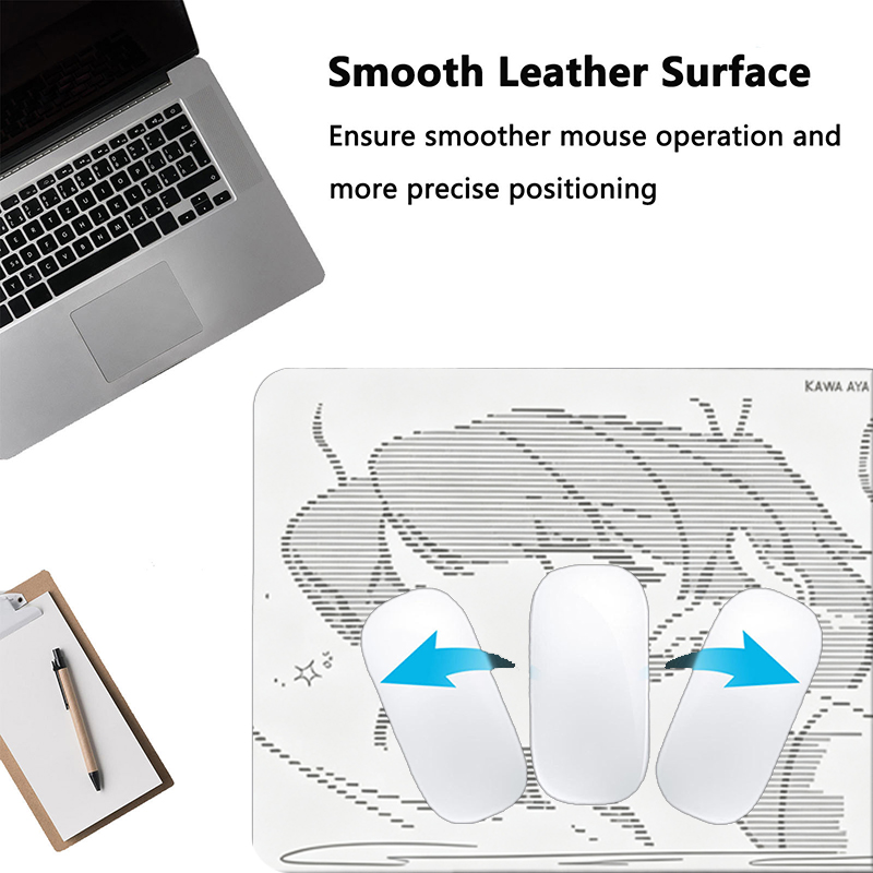 1Pcs Leather Mouse Pad Anime A - Leather Desk Pad review and price